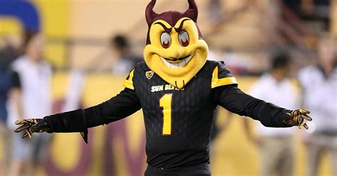 Arizona State Mascots Ill Timed Leap Costs State 76k Sporting News