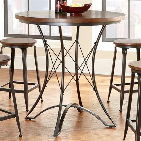 Round Bar Height Dining Table Ideas On Foter