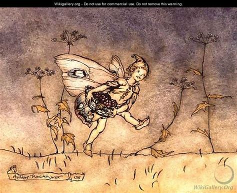 Fairy Illustration From A Midsummer Nights Dream Published By