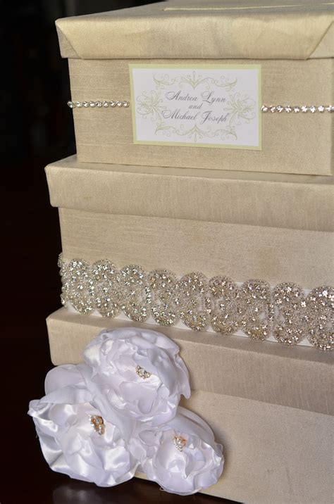 Diy Wedding Card Box Tutorial Andrea Lynn Handmade
