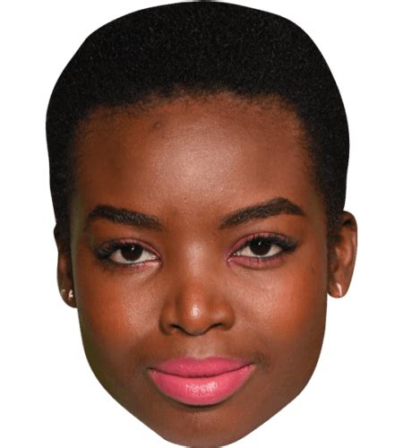 Maria Borges Pink Lip Maske Aus Karton Celebrity Cutouts