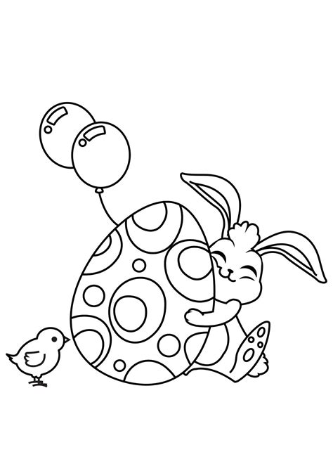 Malvorlage Osterhase - Kostenlose Ausmalbilder Zum Ausdrucken - Bild 30827.