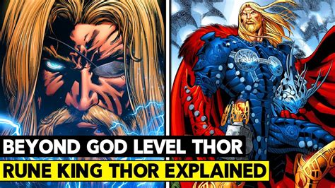 Thor Becomes The Strongest Being In The Marvel Universe Rune King Thor