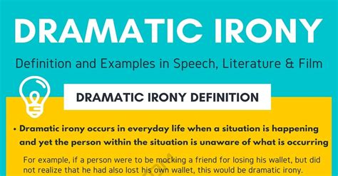 What Is Dramatic Irony Definition Examples And How To Use It