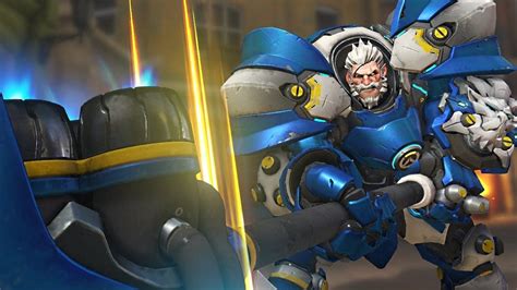 Overwatch LIEUTENANT WILHELM Reinhardt Skin Gameplay Uprising Event YouTube