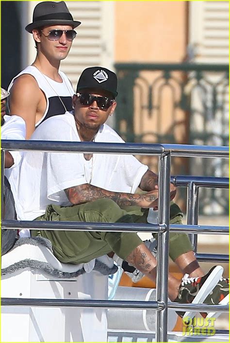 Chris Brown Goes Shirtless In Saint Tropez Photo 3167521 Chris Brown Shirtless Photos Just