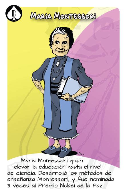 Maria Montessori Educadora Efemérides Mujeres Con Ciencia