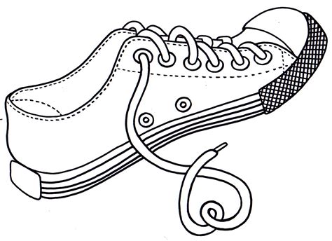 Free Coloring Page Shoes Download Free Coloring Page Shoes Png Images