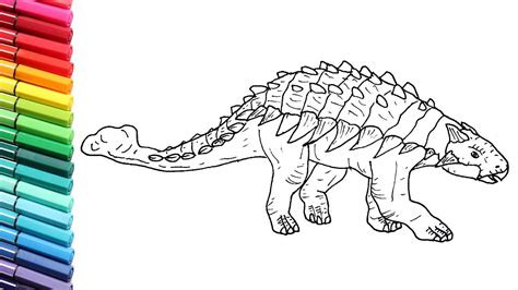 Among us animals animated tv series anime manga brawl stars cartoons celebrities christmas coloring pages by age coloring pages for boys coloring pages for girls disney dolls dragons drawing lessons fantasy food for adults. Drawing and Coloring the Ankylosaur From Jurassic world ...