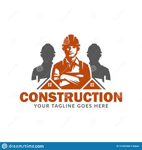Construction Logo Template Suitable For Construction Company Brand