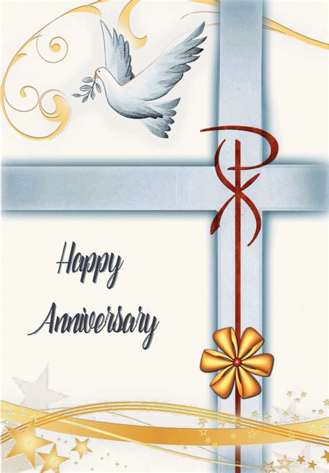 Happy Anniversary Religious Cards Ha20 Pack Of 12