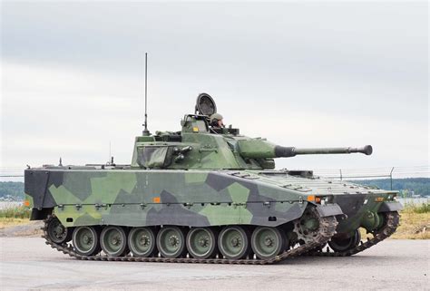 swedish army takes delivery of 100th upgraded cv90 combat vehicle defense brief