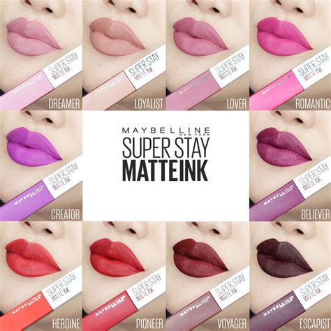 Maybelline Superstay Matte Ink Liquid Matte Lipstick Shopee Indonesia