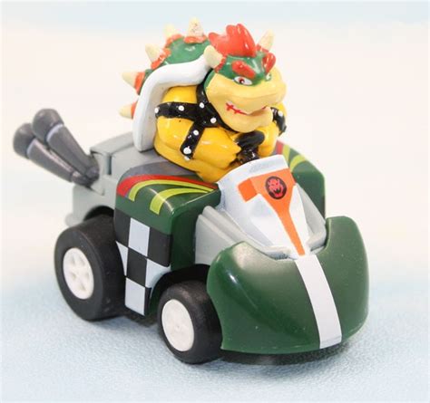 Mario Kart Wii Pull Back Car Mini Figure 2 Koopa In Action And Toy