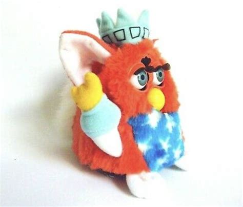 Patriotic Furby 1999 Statue Of Liberty Rare Furby Model 70 893 Etsy