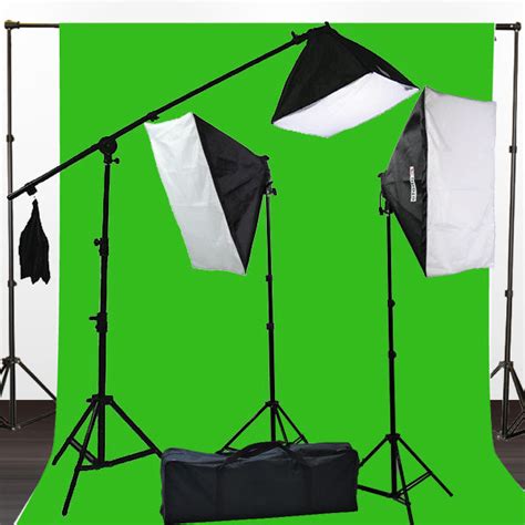 10 X 20 Large Chromakey Chroma Key Green Screen Support Stands 3 Point