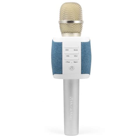 Technaxx Musicman Karaoke Microphone Fabric Bt X44 Blue Urządzenia