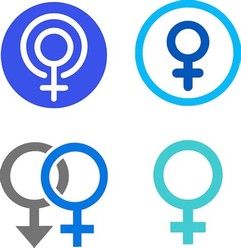 Premium Vector Set Of Gender Icon