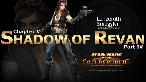 The old republic (swtor) was released for the microsoft windows platform on december 20, 2011 in north america and europe, and released in australia on march 1, 2012. SWTOR: Chapter 5 - Shadow of Revan: Smuggler Story (Part 4/4) - YouTube