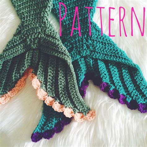 Baby Mermaid Crochet Pattern Mermaid Tail Crochet Pattern