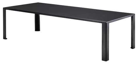 Zeus, a rectangular table proposed both as a fixed or as an extendable table. Table Big Irony by Zeus - 200 x 90 cm - L 200 x l 90 x h ...