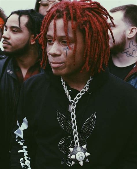 Pin By Jaylon Palmer On Action Trippie Redd Cute Rappers Red Hair