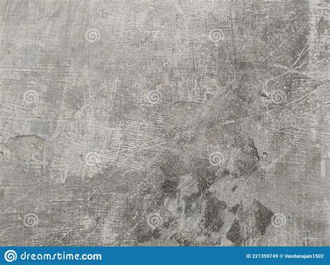 Abstract Weathered Grunge Raw Concrete Wall Texture With Plaster And