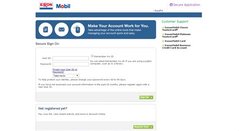 Credit card online application requires an ios 13.2 or above version. ExxonMobil Account Online Application Guide | SurveyAssistants