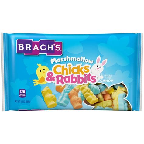 Brachs Marshmallow Chicks And Rabbits Easter Candy 8 Oz
