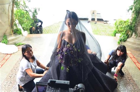 LOOK Maja Salvador Stuns In Black Bridal Gown As Ivy Aguas In