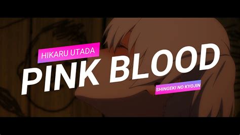 Hikaru Utada Pink Blood Sub Epañol Yuki Openings Youtube