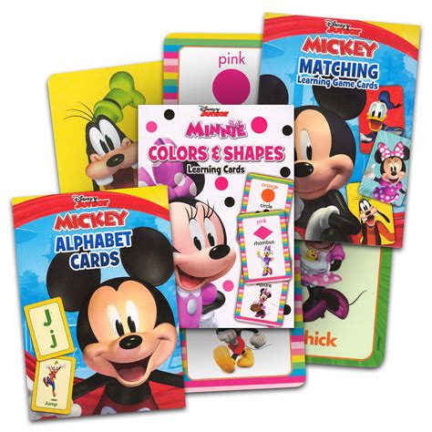 Buy Disney Mickey Mouse Clubhouse Flash Cards Set Of 2 Decks Colors