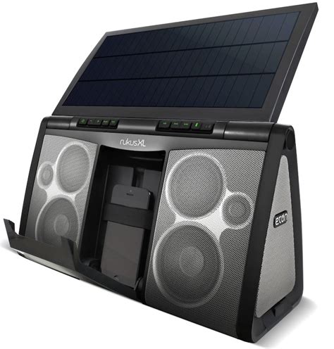 Eton Rukus Xl Portable Solar Powered Sound System With Smartphone