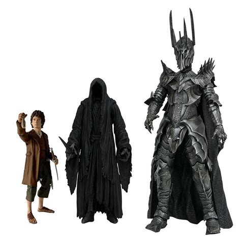 Lord Of The Rings Deluxe 7 Inch Action Figures Series 2 Set Diamond Select