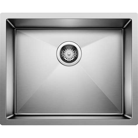 Blanco Precision R10 18 Undermount Kitchen Sink Stainless Steel