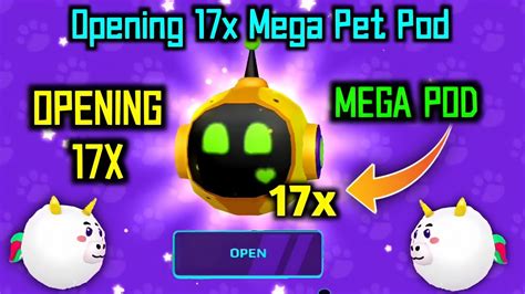 Opning 17x Mega Pet Pod In Pk Xd Pk Xd Pet Pod Opning Pet Pod