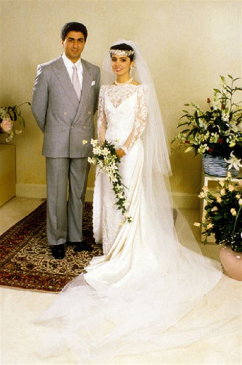 Wedding Of Prince Reza Ii Pahlavi Of Iran With Yasmine Etemade Amini 12 June 1986 Mariage