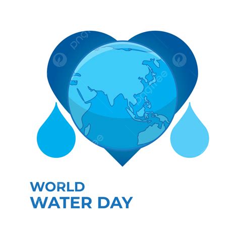 World Water Day Vector Png Images Water World Day Object Logo Object