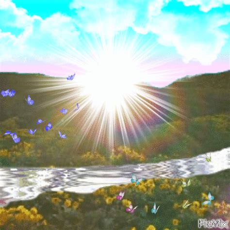 Bright Sunshine Free Animated  Picmix