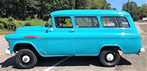 Beauty And Brawn 1957 Chevy Suburban With Napco 4 Wheel Drive