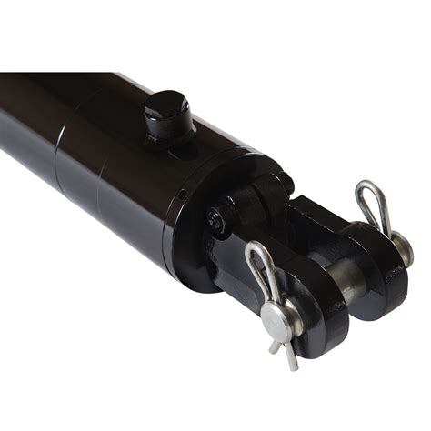 35 Bore X 30 Stroke Hydraulic Cylinder Welded Clevis Double Acting Cylinder Magister Hydraulics