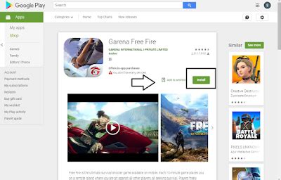 Now garena free fire will start installing in your computer. Garena Free Fire For PC Download For Windows (10/8/7)