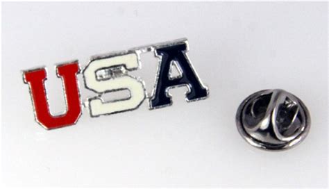 6030269 Usa Made In Usa Lapel Pin America Support United States Tie