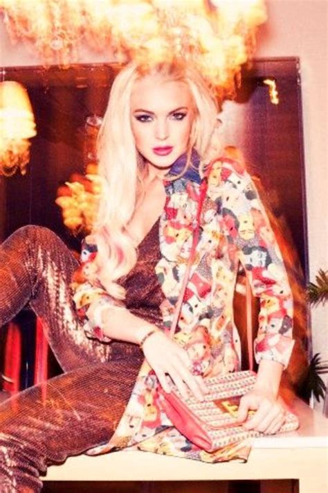 Lindsay Lohan Sexy Photoshoot For Blank Magazine