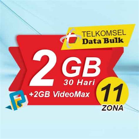 Telkomsel adalah provider layanan telekomunikasi terbesar di indonesia. Telkomsel Bulk TSel Zona 11 Area 1 - 2GB All+2GB VideoMax 30 Hari