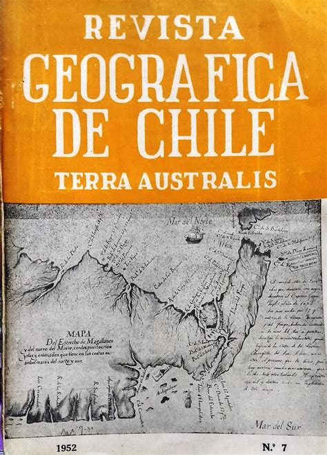 Revista Geográfica De Chile Terra Australis Año V N°7 Septiembre