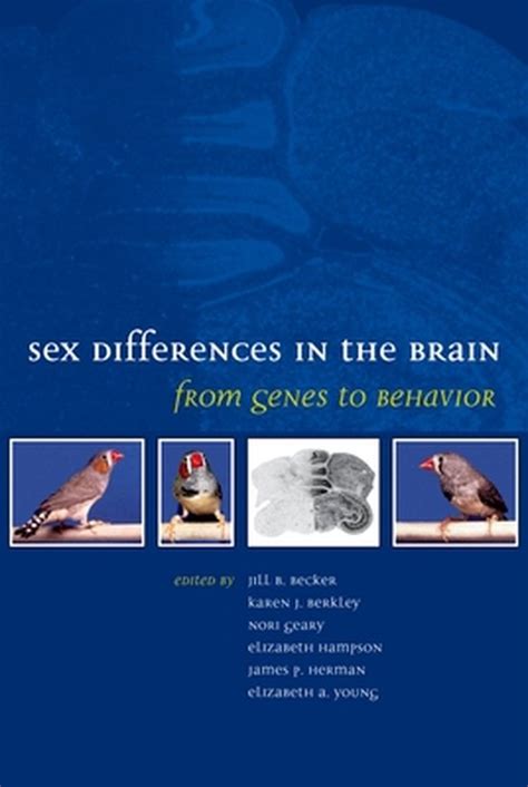 Sex Differences In The Brain 9780195311587 Becker Boeken