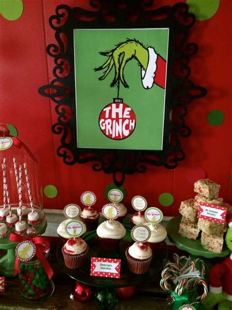 The Grinch Christmas Holiday Party Ideas Photo Of Christmas Party Themes Grinch