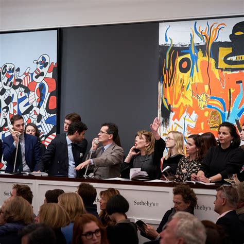 Sothebys Contemporary Art Evening Auction Totals £925 Million In London Press Release
