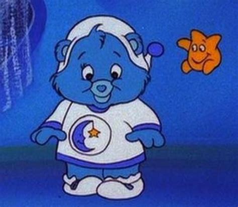 A Cartoon Bear Is Standing In Front Of A Goldfish And Jelly Fish On A